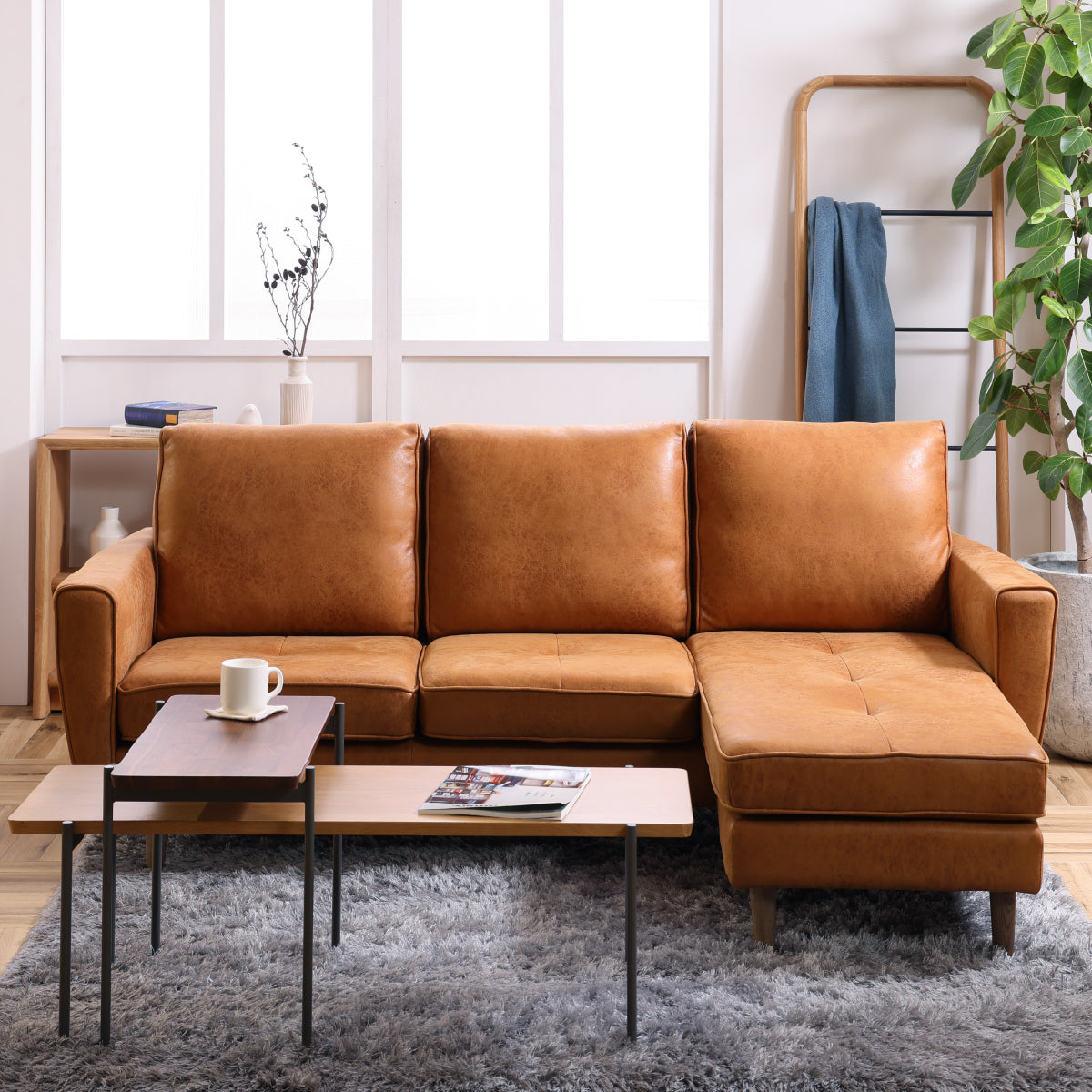 フリー　カウチソファ　幅199cm