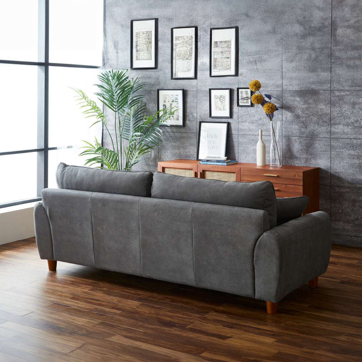 ヘンリー　右カウチソファ　幅218cm