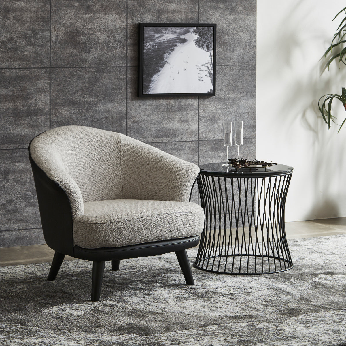 クレビス　1人掛けソファ　幅81cm