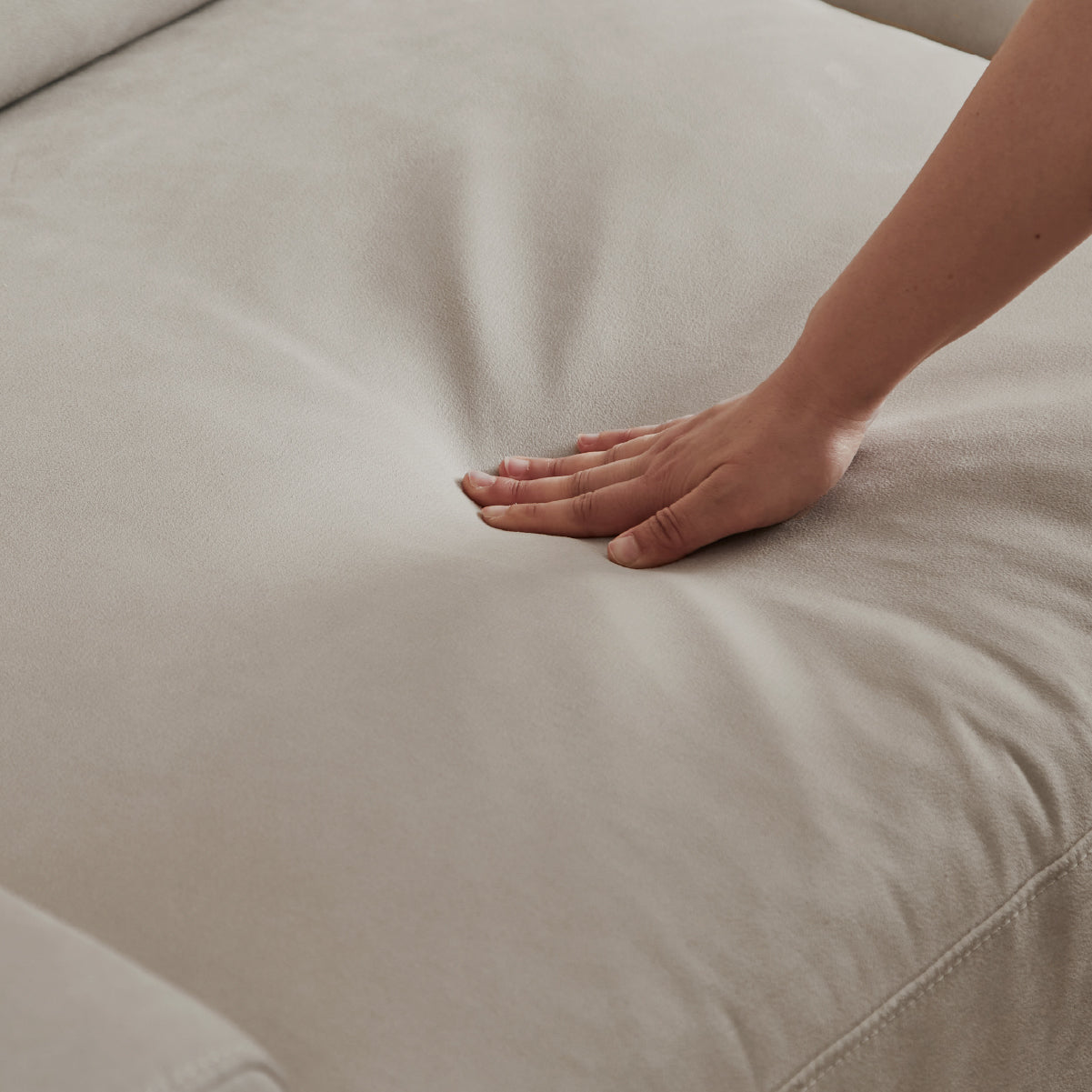 ラベンナLX　左コーナーソファ　幅377cm