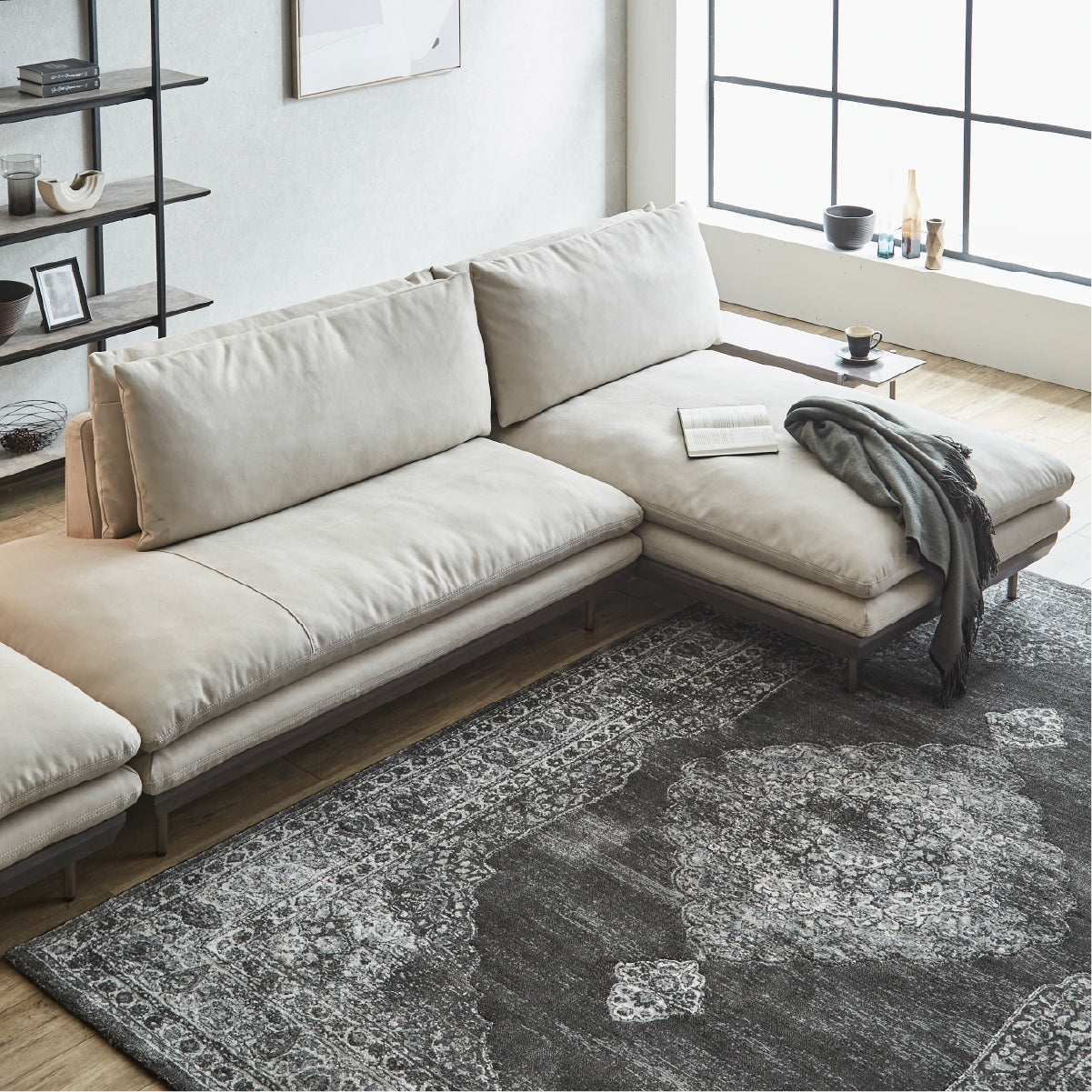 コルディナ　スモールカウチソファ　幅234cm