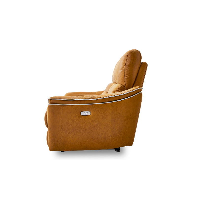 バッジオ　3人掛け電動ソファ幅190cm