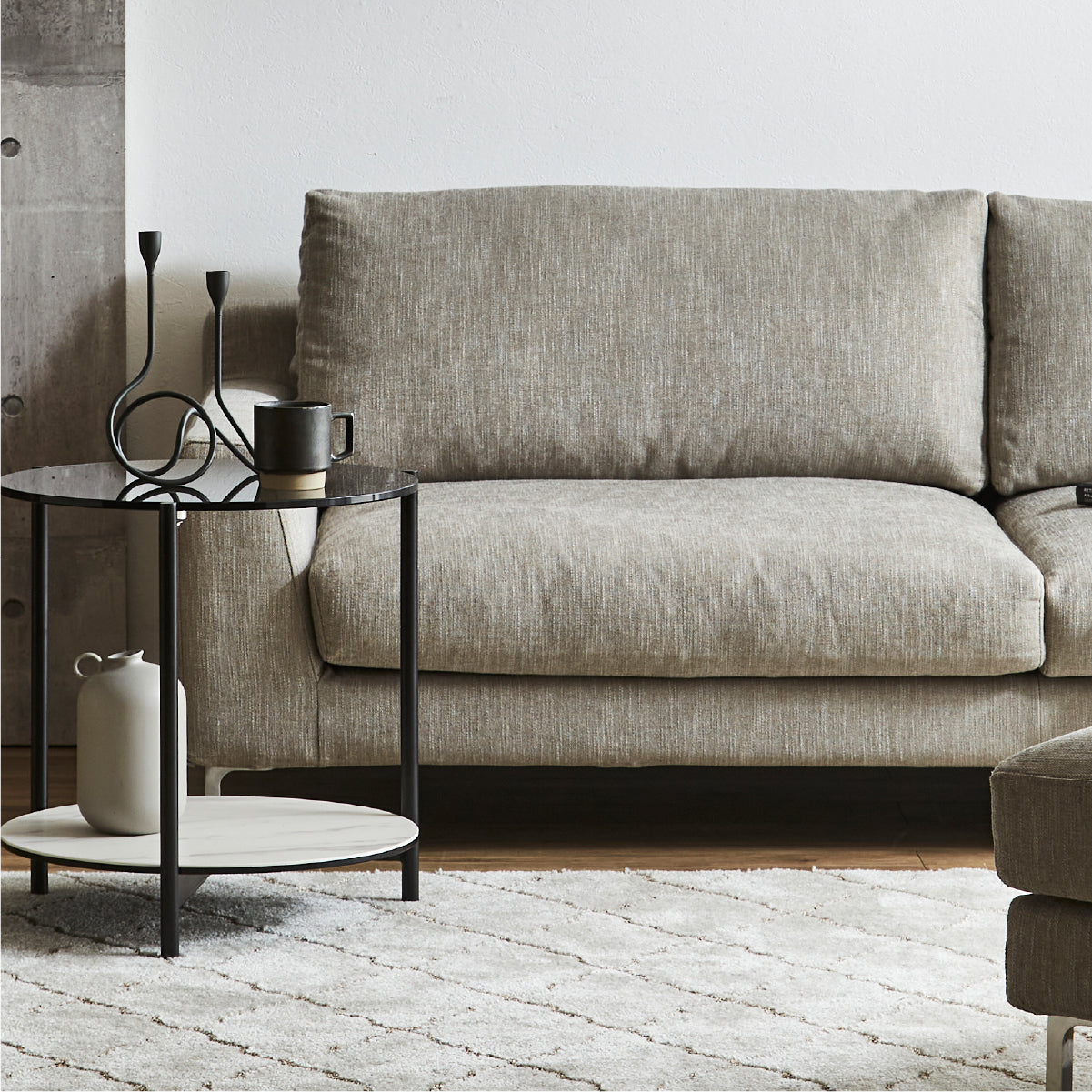 デイラート　3人掛けソファ　幅199cm