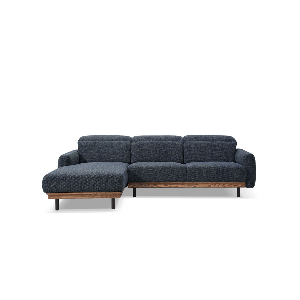 バレンナ　右スモールカウチソファ　幅241cm