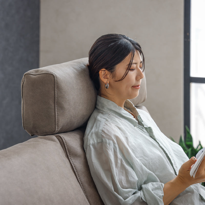 コスターナ 【ヘッドレストのみ】2.5人掛けソファ用 モードグレー コスターナ ソファ | RELAX FORM (リラックスフォーム)