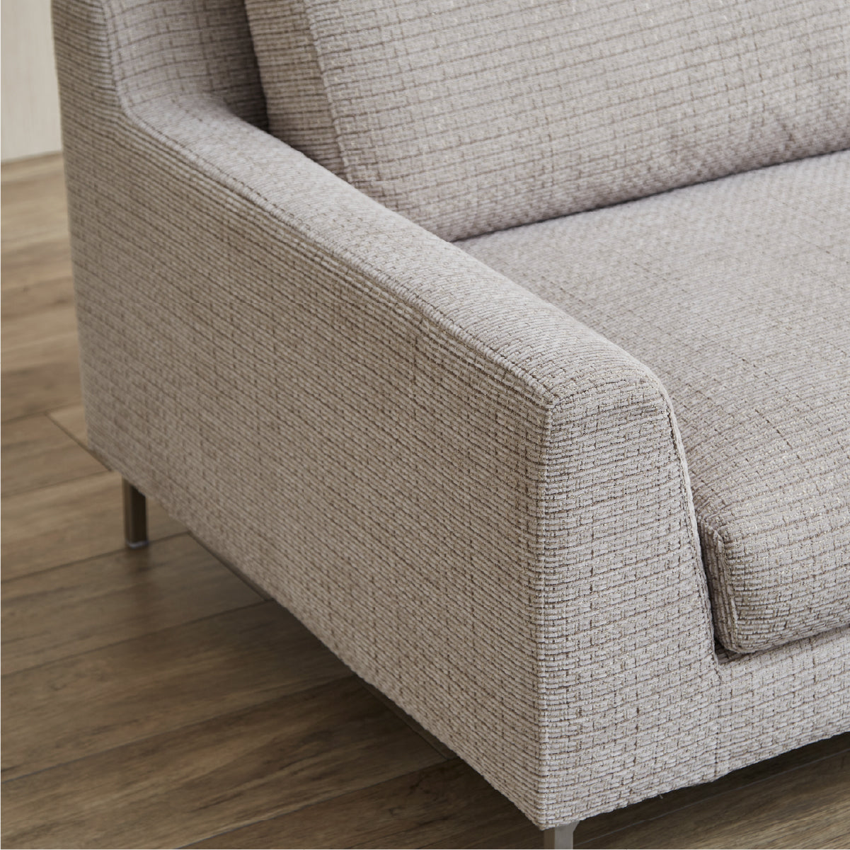 デイラート　カウチソファ　幅221cm