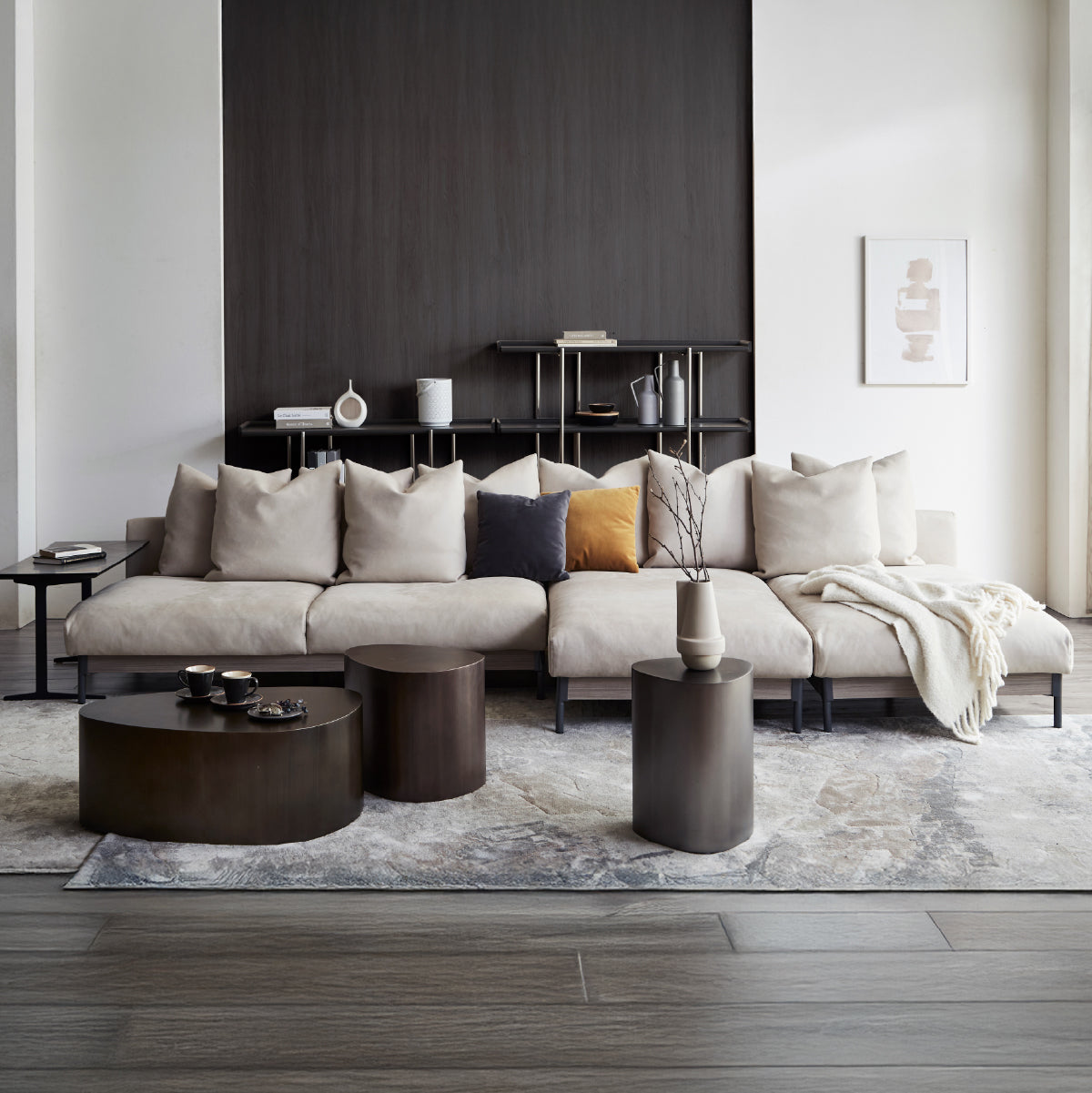 ロベルディ　1人掛けソファ　幅90cm