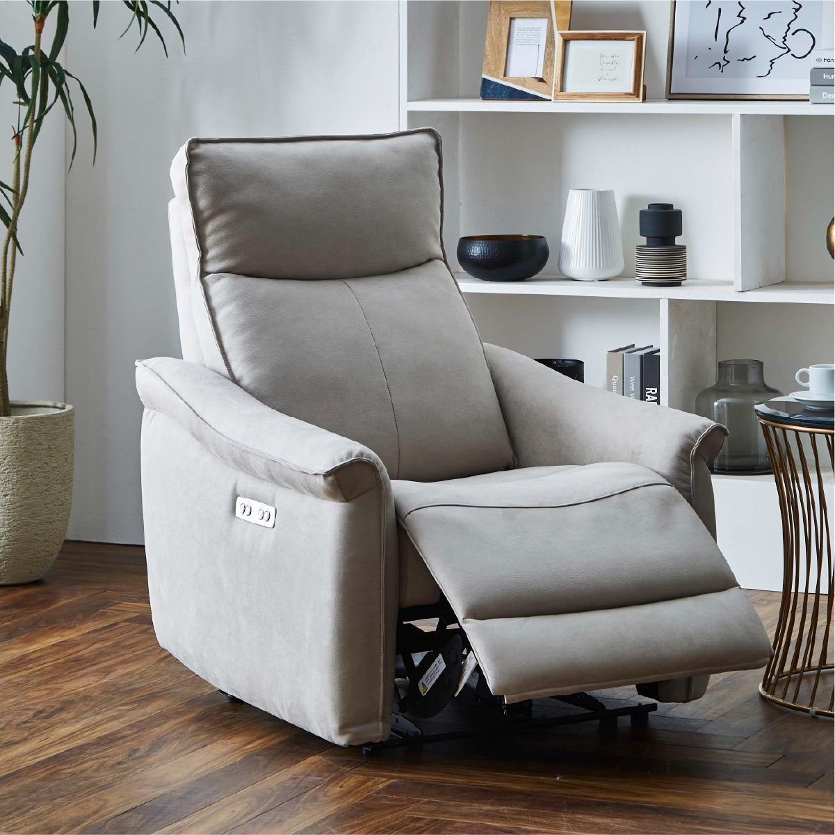 ロレア　電動パーソナルソファ　幅81cm