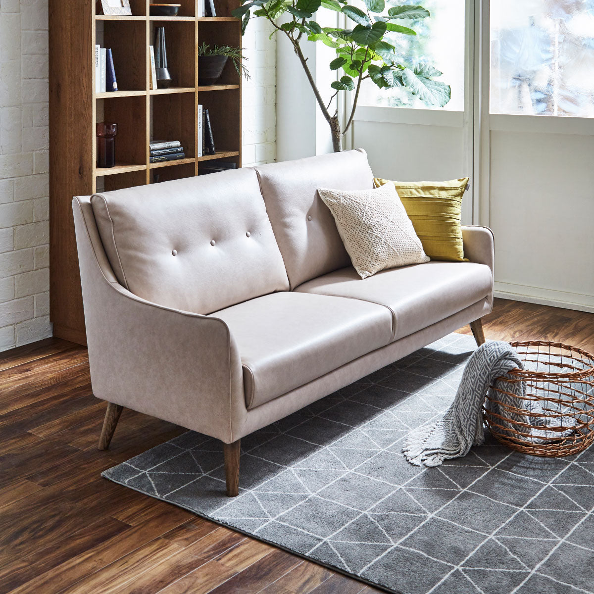 ユール　3人掛けソファ　幅180cm