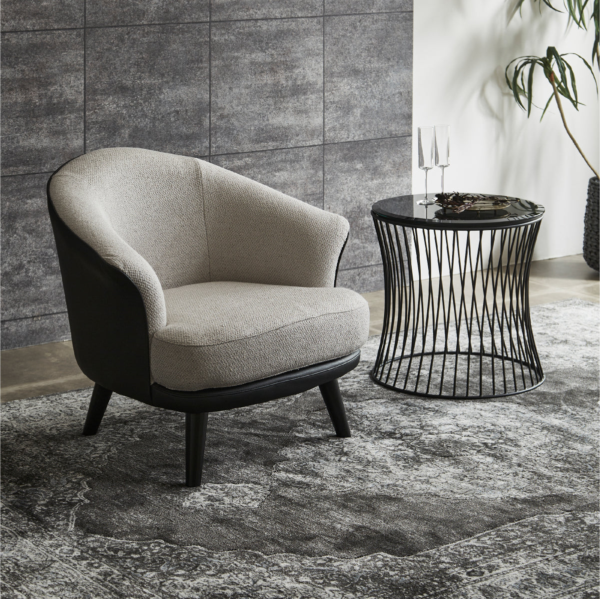 クレビス　1人掛けソファ　幅81cm