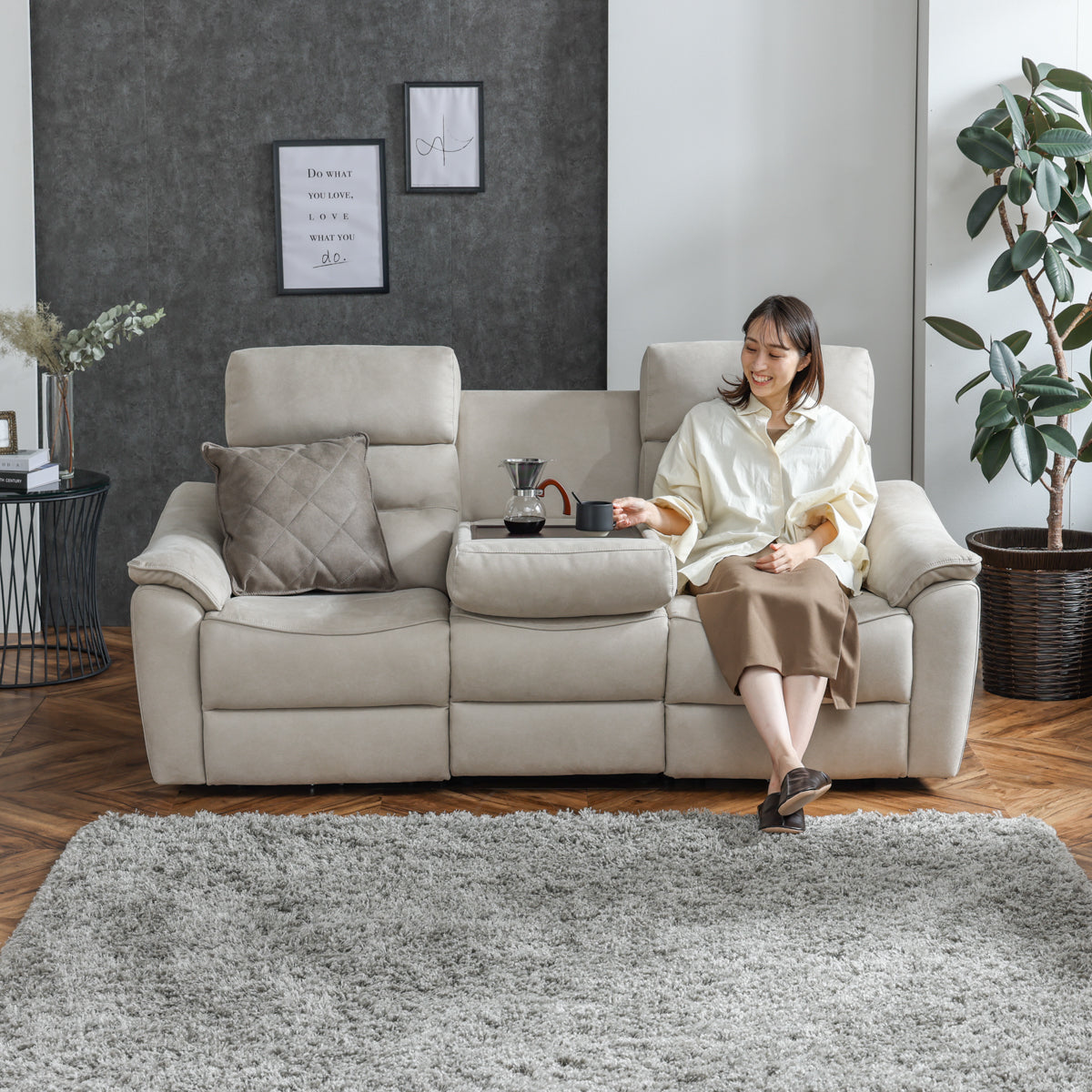 スパーダ　3人掛けソファ　幅190cm