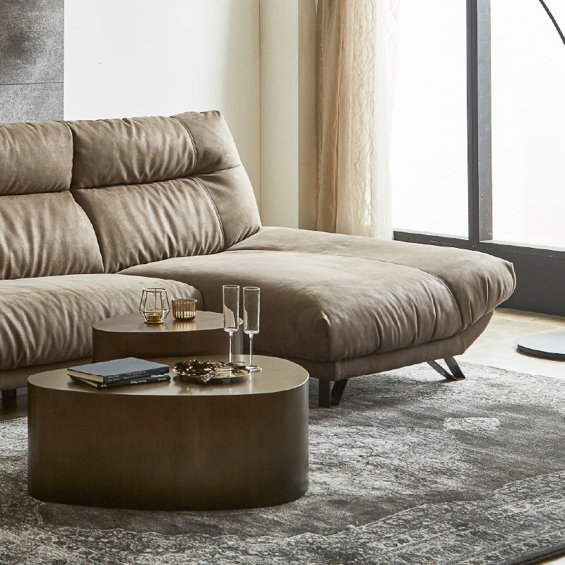 ブルネロ　左スモールカウチソファ　幅227cm