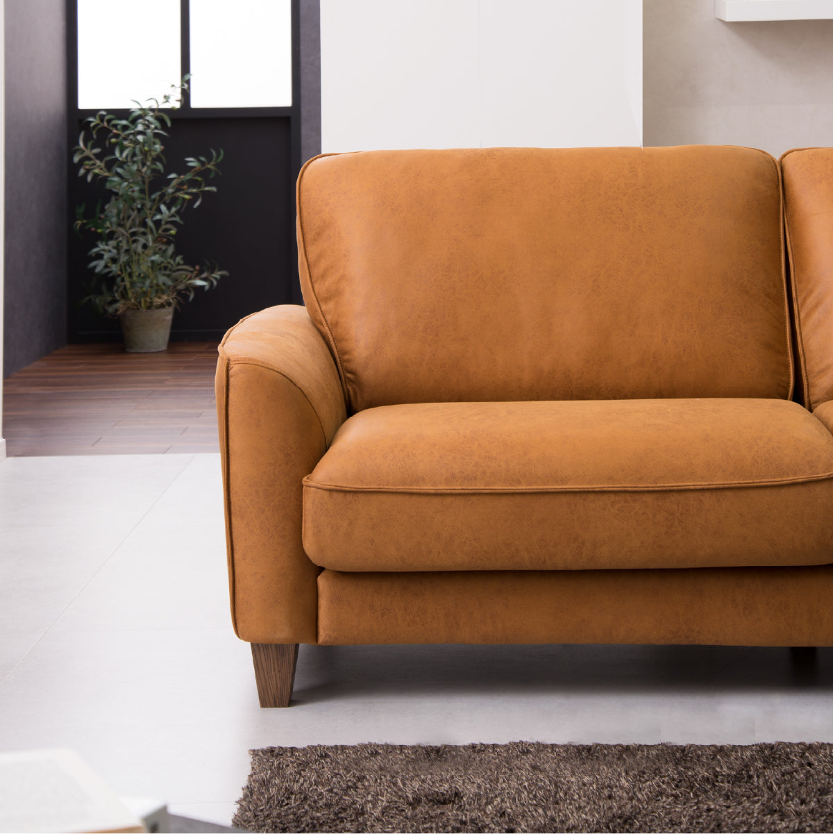 ベルトーネ　2人掛けソファ 幅164cm