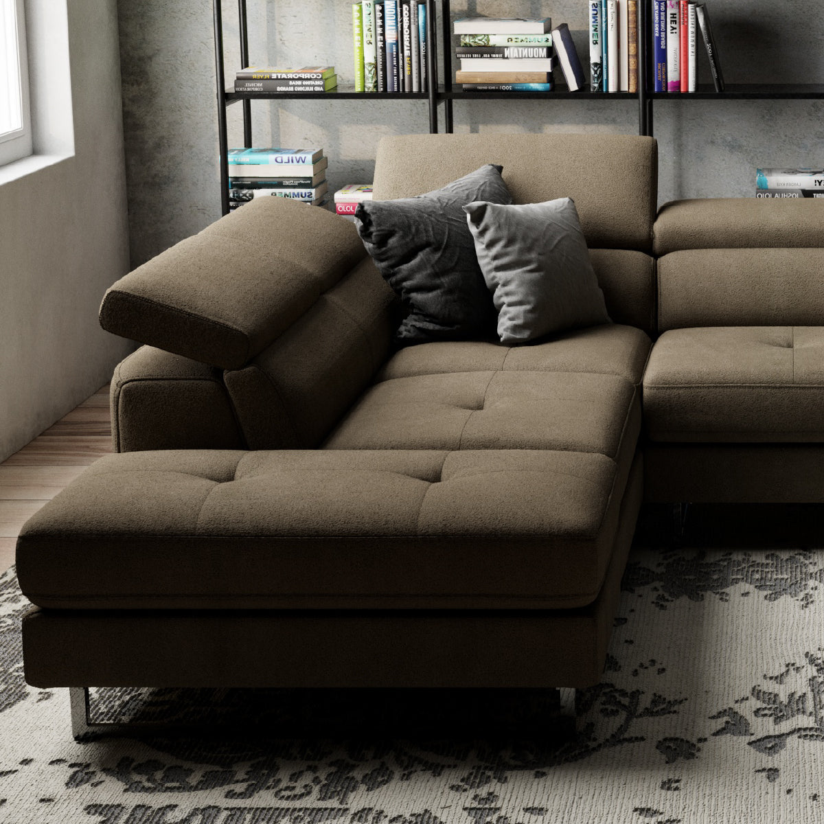 ロブスト カウチソファ 幅274cm ｜ RELAX FORM®/リラックスフォーム