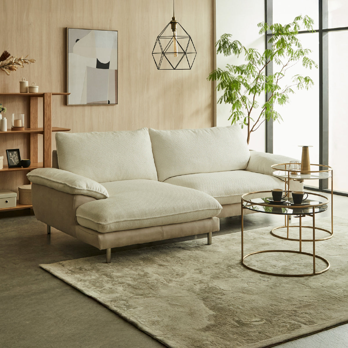 クレアージュ　スモールカウチ　幅220cm