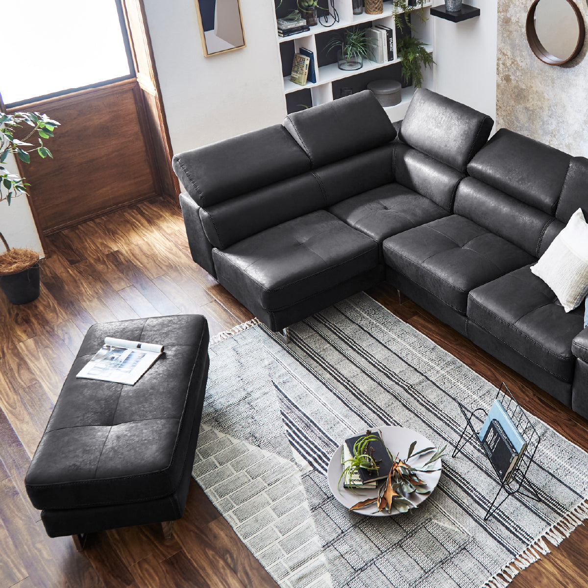 ロブスト カウチソファ 幅274cm ｜ RELAX FORM®/リラックスフォーム