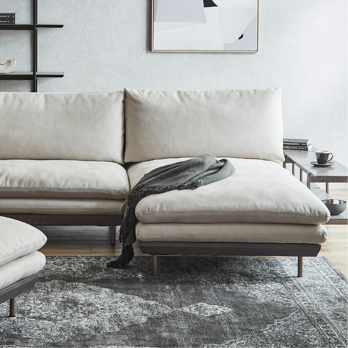 コルディナ　カウチソファ　幅254cm