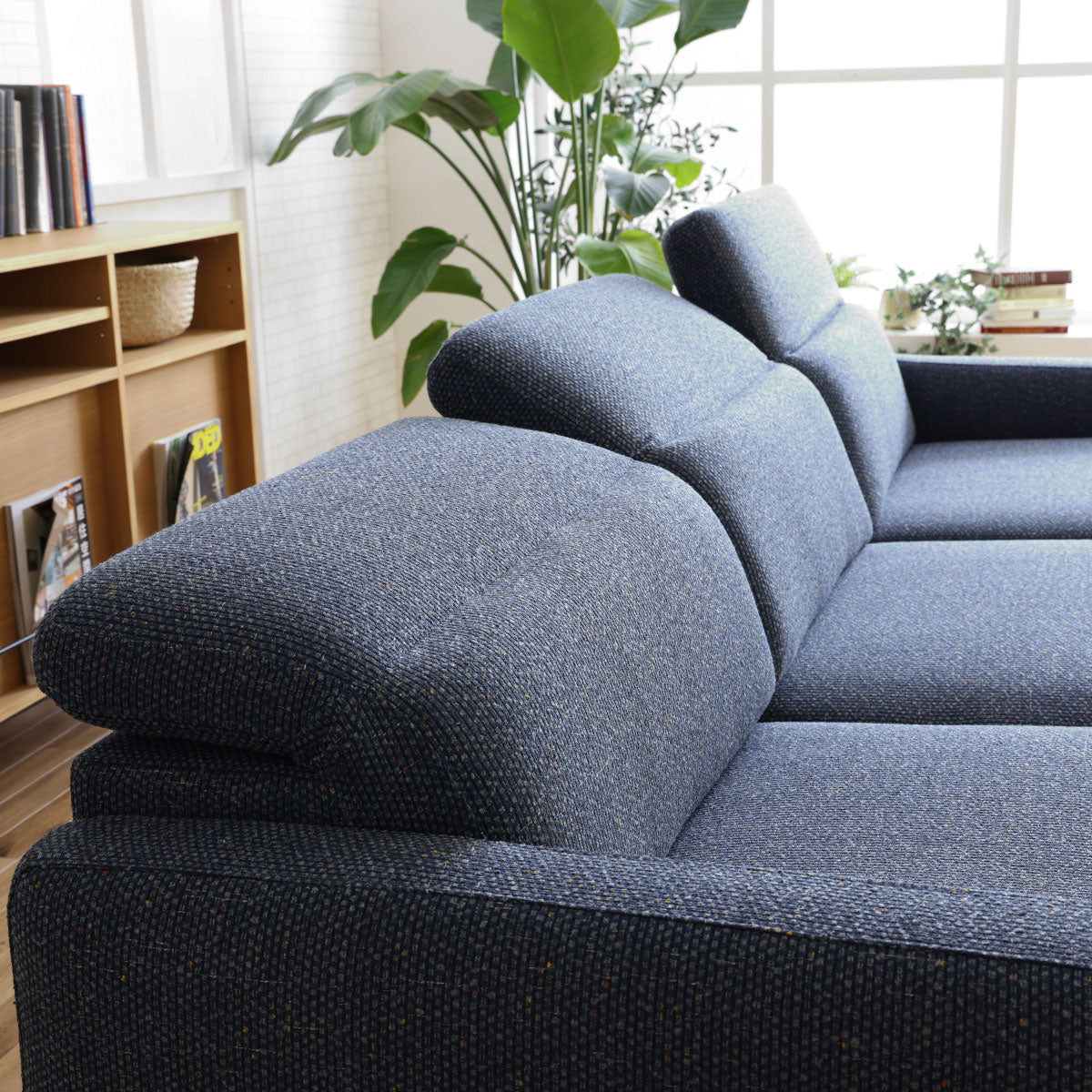 バレンナ　左スモールカウチソファ　幅241cm