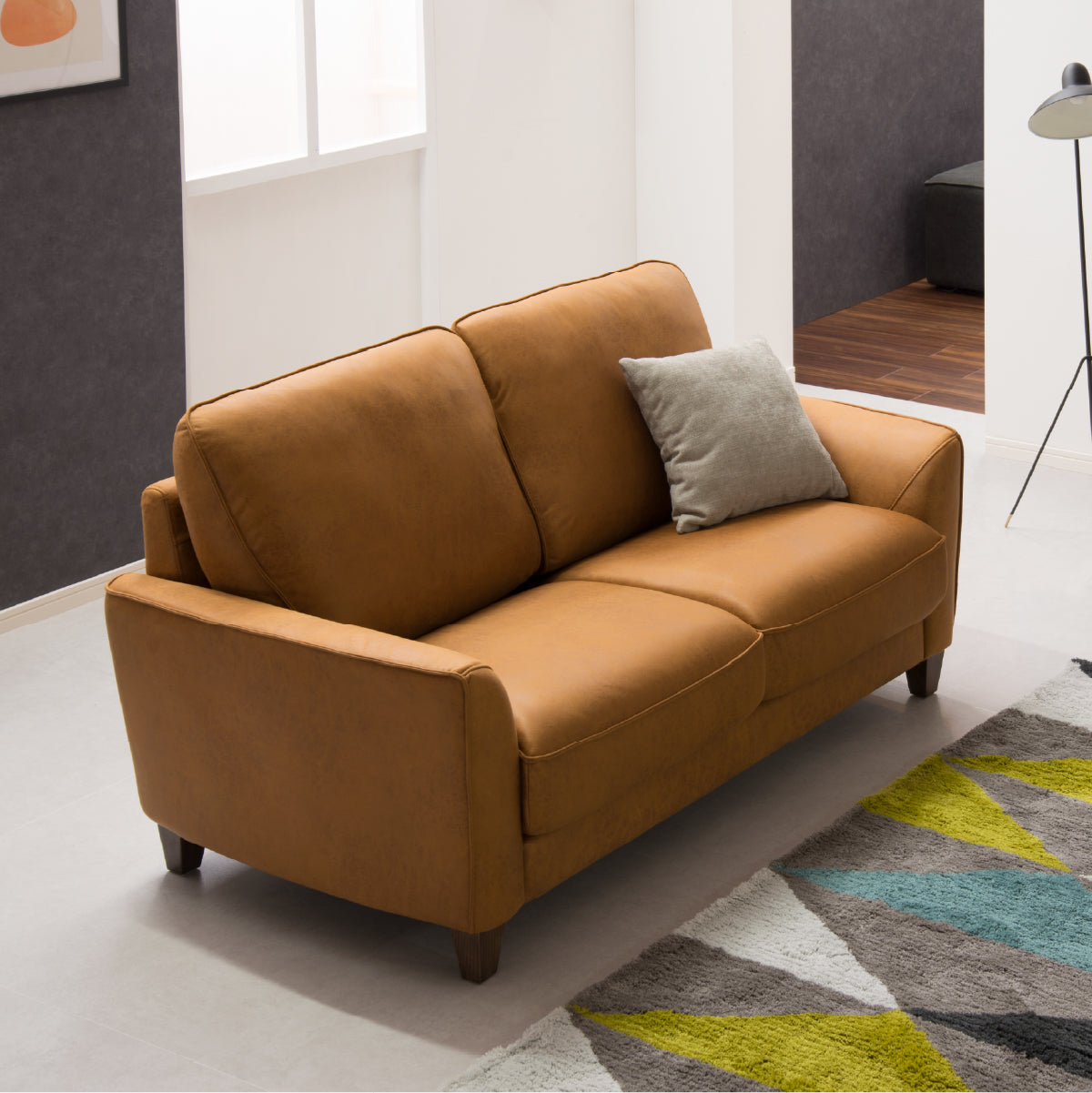 ベルトーネ　2人掛けソファ 幅164cm