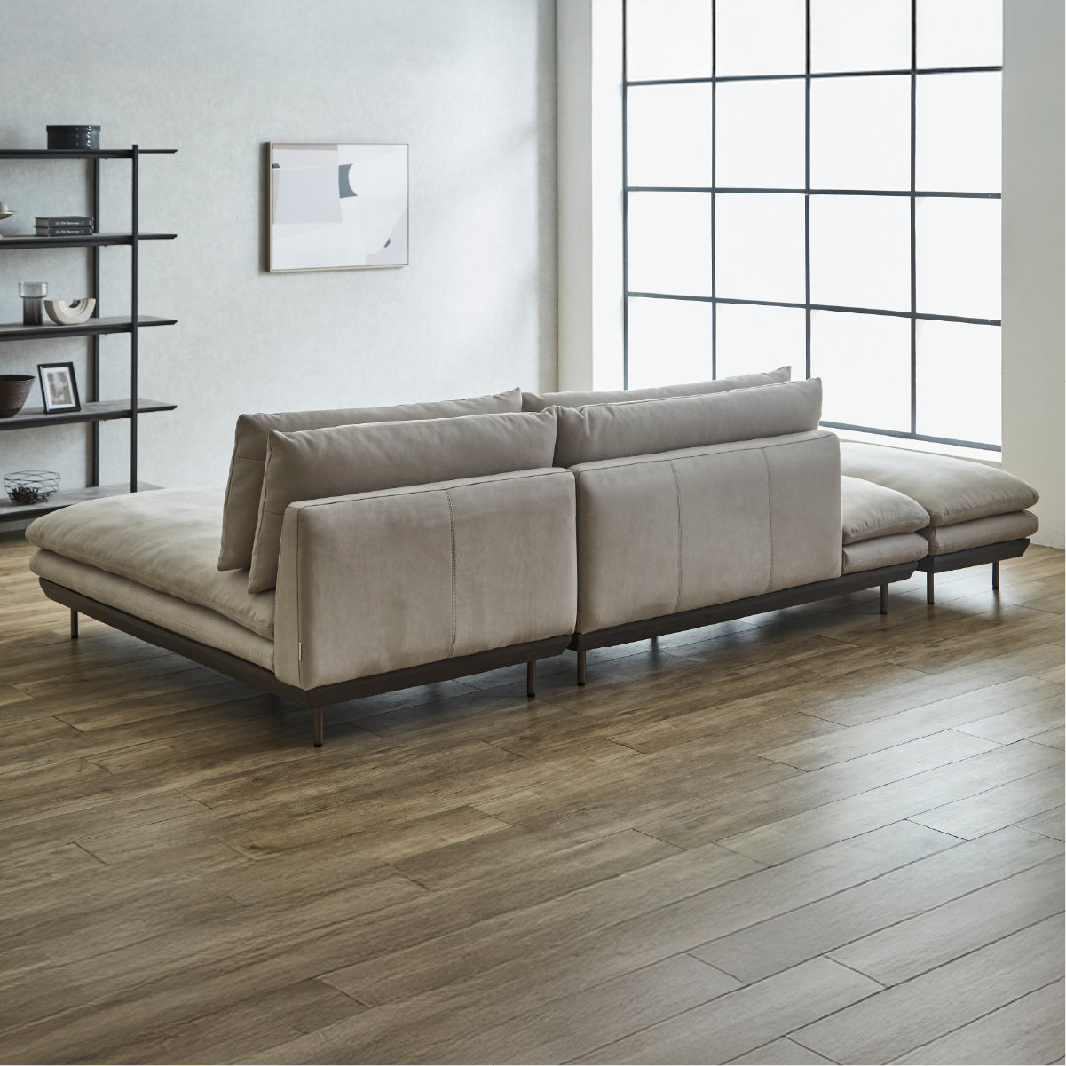 コルディナ　カウチソファ　幅254cm