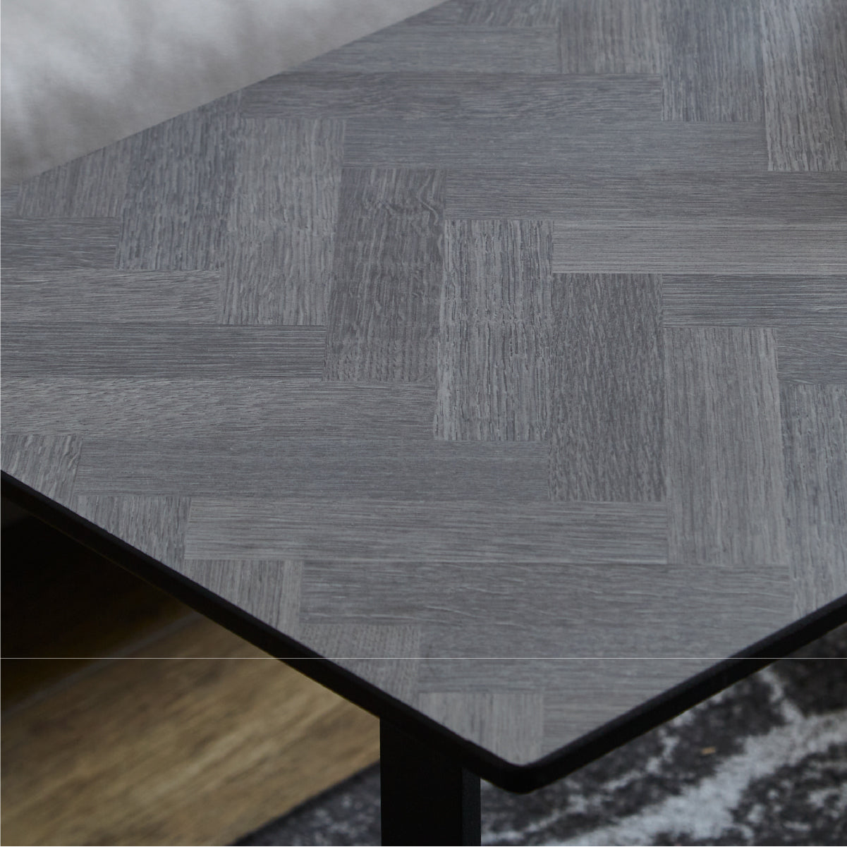 カルゴ　サイドテーブル　ブラックストーン