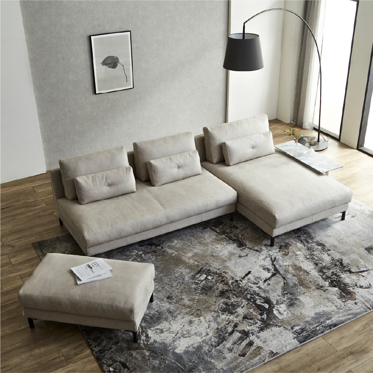 アデルーナ　2人掛けソファ　幅161cm