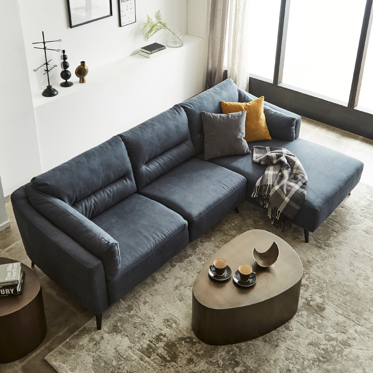 パトラ　カウチソファ　幅250cm