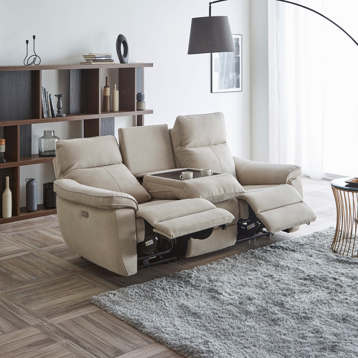 マニー　3人掛けソファ　幅197cm