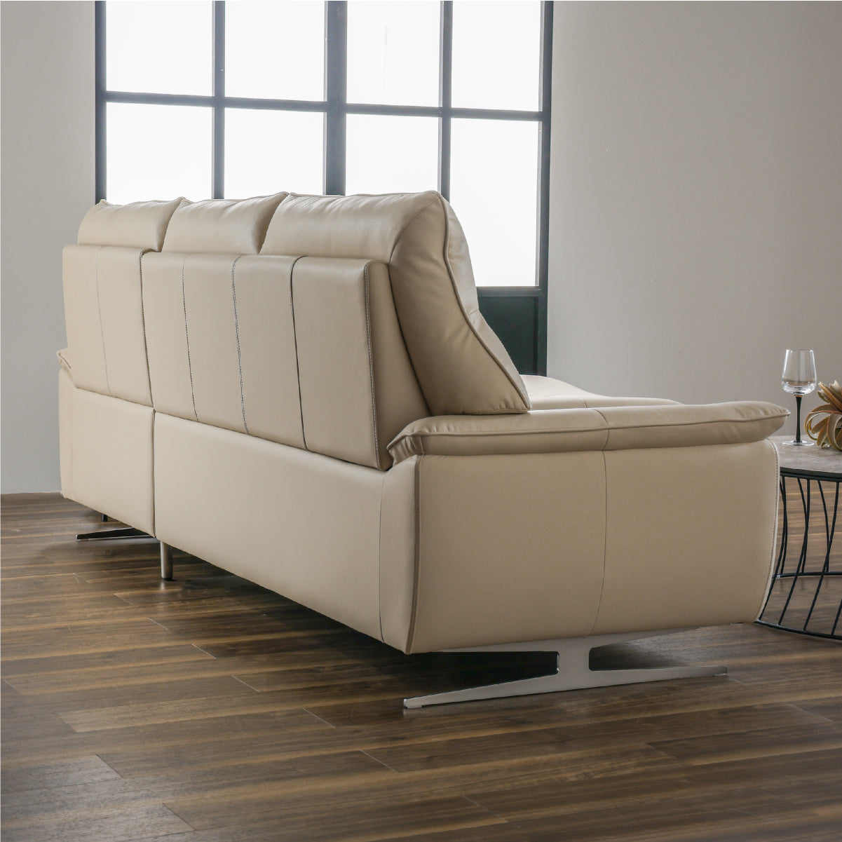 ライベラA ステン脚 カウチソファ