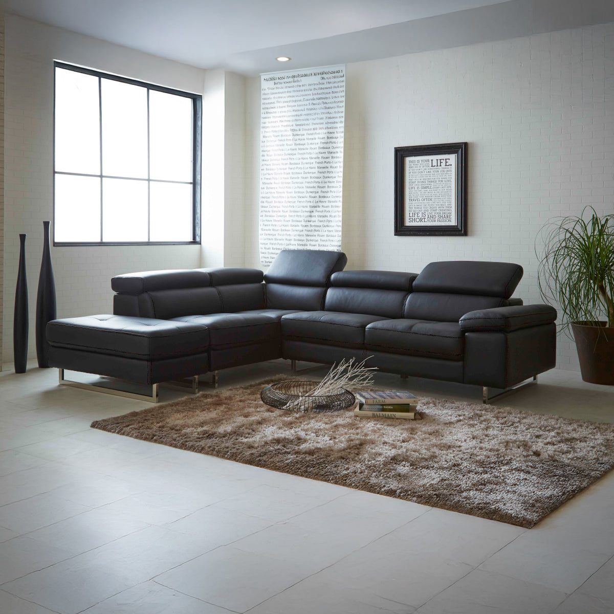 ロブスト　カウチソファ　幅274cm