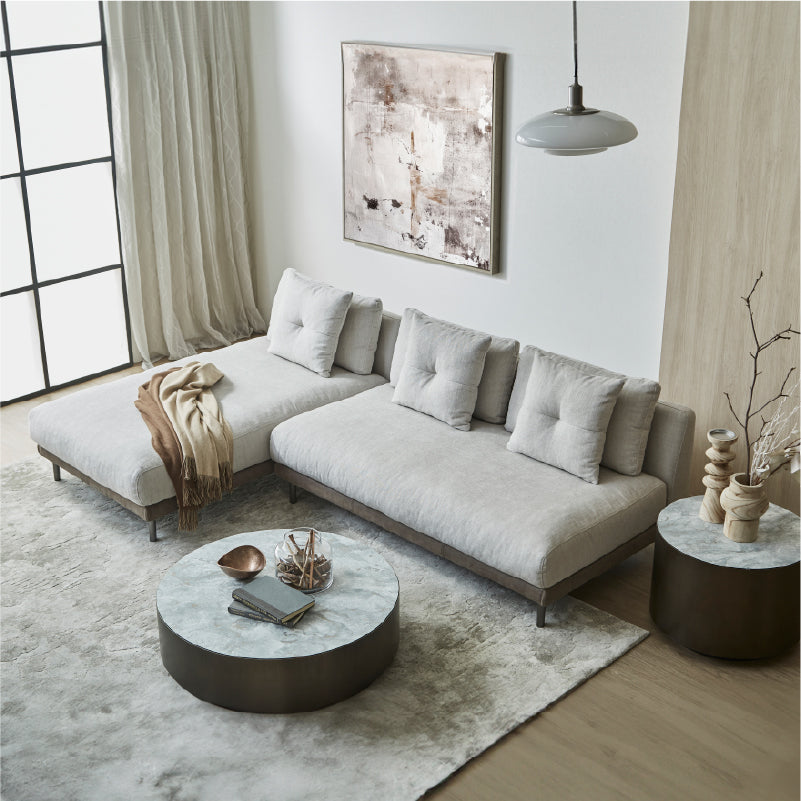 【直営限定】 ベルベスタ シェーズロング 幅90cm